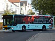 Mercedes Citaro I von B.B.-Reisen aus Deutschland in Neubrandenburg am 18.09.2018