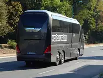 Neoplan Starliner von Happyday Hanke aus Deutschland in Neubrandenburg am 18.09.2018