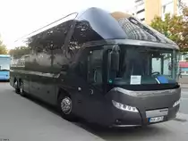 Neoplan Starliner von Happyday Hanke aus Deutschland in Neubrandenburg am 18.09.2018