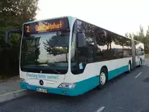 Mercedes Citaro II der Neubrandenburger Verkehrsbetriebe in Neubrandenburg am 18.09.2018