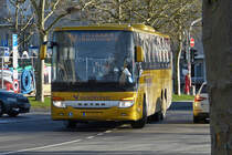 VV 2022, Setra S 419 UL von Voyages Vandivinit, aufgenommen in den Straßen der Stadt Luxemburg. 01.2021
