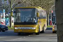 VV 2022, Setra S 419 UL von Voyages Vandivinit, aufgenommen in den Straßen der Stadt Luxemburg. 01.2021