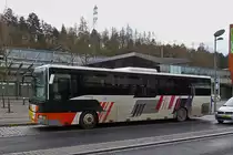 Am Busbahnhof in Esch Alzette stand dieser Irisbus Arway am Straßenrand. 01.2021

