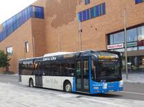 MAN-Lions-City Pflieger aus Böblingen am Bahnhof in Böblingen