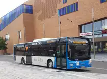 MAN-Lions-City Pflieger aus Böblingen am Bahnhof in Böblingen