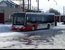 CJ - Mercedes Citaro  Nr. ??  BE  260052 in Saignelégier am 20.01.2021