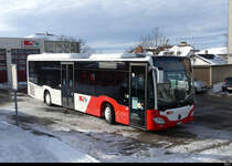 CJ - Mercedes Citaro Nr. 129  JU  25762 in Saignelégier am 20.01.2021