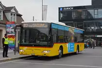 Mercedes Citaro der Post, auf der Linie 103, steht an der Endstation beim Bahnhof Interlaken Ost. Die Aufnahme stammt vom 30.11.2020.