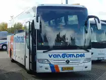 Mercedes Tourismo von Van Gompel aus den Niederlanden in Hannover am 24.09.2018