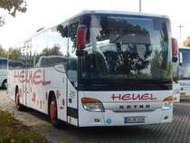 Setra 415 H von Heuel aus Deutschland in Hannover am 24.09.2018