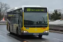 23.12.2018 | Berlin, Flughafen Tegel | Mercedes Benz Citaro I Facelift LE | BVG | B-V 2268 | 