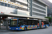 Ein Citaro von Engadin Bus beim Bhf. Chur am 28.09.2011.
