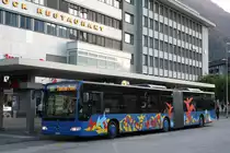Ein Citaro von Engadin Bus beim Bhf. Chur am 28.09.2011.