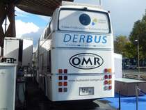 Neoplan Jumbocruiser von Bushandel Röttgen aus Deutschland in Hannover auf der IAA am 24.09.2018