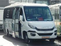 Iveco Daily mit Steinborn Aufbau Vorführwagen in Hannover auf der IAA am 24.09.2018