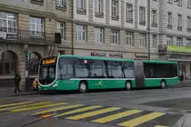 Mercedes Citaro 7020, auf der Linie 34, bedient die Haltestelle Schifflände. Die Aufnahme stammt vom 27.01.2021.