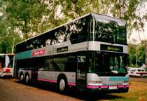 Aus den 90-er Jahren: Neoplan Centroliner N 4426/3  Seitter , Karlsruhe