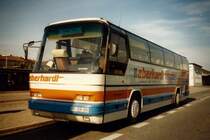 Aus den 80-er Jahren: Neoplan Jetliner N 216 H  Eberhardt , Pforzheim