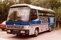 Aus den 80-er Jahren: Neoplan Jetliner N 208  Spinger , Klagenfurt