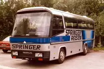 Aus den 80-er Jahren: Neoplan Jetliner N 208  Spinger , Klagenfurt