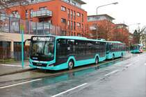 ICB MAN Lions City Wagen 533 am 30.01.21 in Frankfurt am Main als Linie M34