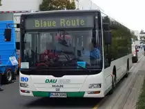 MAN Lion's City von Dau Bus aus Deutschland in Hannover auf der IAA am 24.09.2018