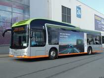 MAN Lion's City Hybrid der ÜSTRA in Hannover auf der IAA am 24.09.2018