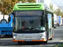 MAN Lion's City Hybrid der ÜSTRA in Hannover auf der IAA am 24.09.2018