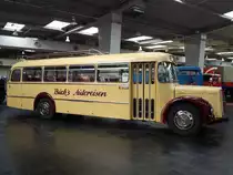 Saurer 5 GF-U von Buck's Autoreisen/Reisebüro Buck aus Deutschland in Hannover auf der IAA am 24.09.2018