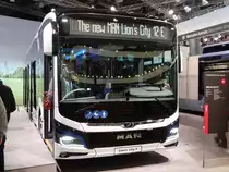MAN Lion's City E Vorführwagen in Hannover auf der IAA am 24.09.2018