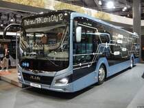 MAN Lion's City Vorführwagen in Hannover auf der IAA am 24.09.2018