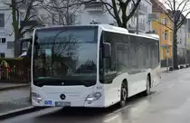 Bus Verkehr Berlin KG mit einem Mercedes-Benz Citaro C2 (Nr.8325) am 03.02.21 Berlin Karlshorst.