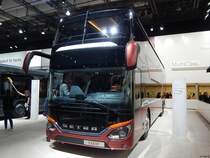 Setra 531 DT Vorführwagen in Hannover auf der IAA am 24.09.2018