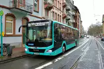 ICB MAN Lions City Wagen 537 am 06.02.21 in Frankfurt am Main Bornheim Mitte