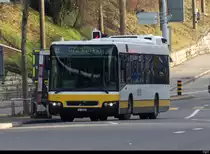 vb/sh - Volvo 7700  Nr.20  SH  38020 unterwegs auf der Linie 6 in Schaffhausen am 05.02.2021