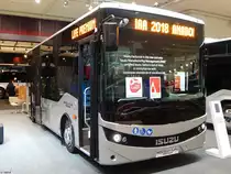 Isuzu Novo City Life Vorführwagen in Hannover auf der IAA am 24.09.2018