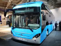 Volvo 7900 electric Hybrid Vorführwagen in Hannover auf der IAA am 24.09.2018