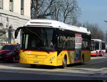 Postauto - Volvo 7900 Hybrid TG 220929 in Frauenfeld am 05.02.2021