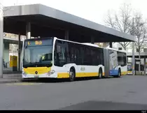 vb/sh - Mercedes Citaro Nr.9  SH 38009  unterwegs auf der Linie 4 in Schaffhausen am 05.02.2021