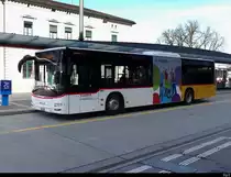 StadtBus Frauenfeld / Postauto - MAN Lion`s City  TG  103520 bei den Bushaltestellen beim Bahnhof in Frauenfeld am 05.02.2021