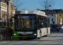 LP 7140, Man Lion’s City des Tice unterwegs in den Straßen von Petange. 02.21