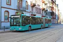 ICB Mercedes Benz Citaro 2 G Wagen 457 am 13.02.21 in Frankfurt Bornheim Mitte 