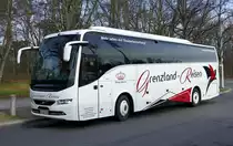 Volvo 9900 von 'Grenzland-Reisen', Berlin (Grüne Woche) im Januar 2020.