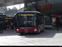 Stadtbus Winterthur - MAN Lion`s City  Nr.376  ZH 619376 in Winterthur am 05.02.2021