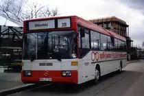 Aus dem Archiv der 80-er und 90-er Jahre: Mercedes O 405  Dannemnmann , Waiblingen