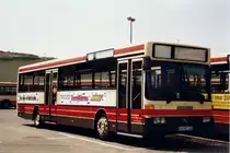 Aus dem Archiv der 80-er und 90-er Jahre: Mercedes O 405  VBK , Karlsruhe