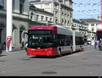 Stadtbus Winterthur - Hess Trolleybus  Nr.104 unterwegs in Winterthur am 05.02.2021