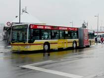 STI - Mercedes Citrao Bus Nr.109 BE 700109 unterwegs auf der Linie 1 in Thun am 12.12.2008