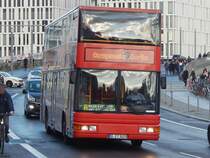 MAN ND 202 von Berlin City Tour in Berlin am 24.09.2018