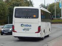 Setra 415 GT von Regionalbus Rostock in Waren am 26.09.2018